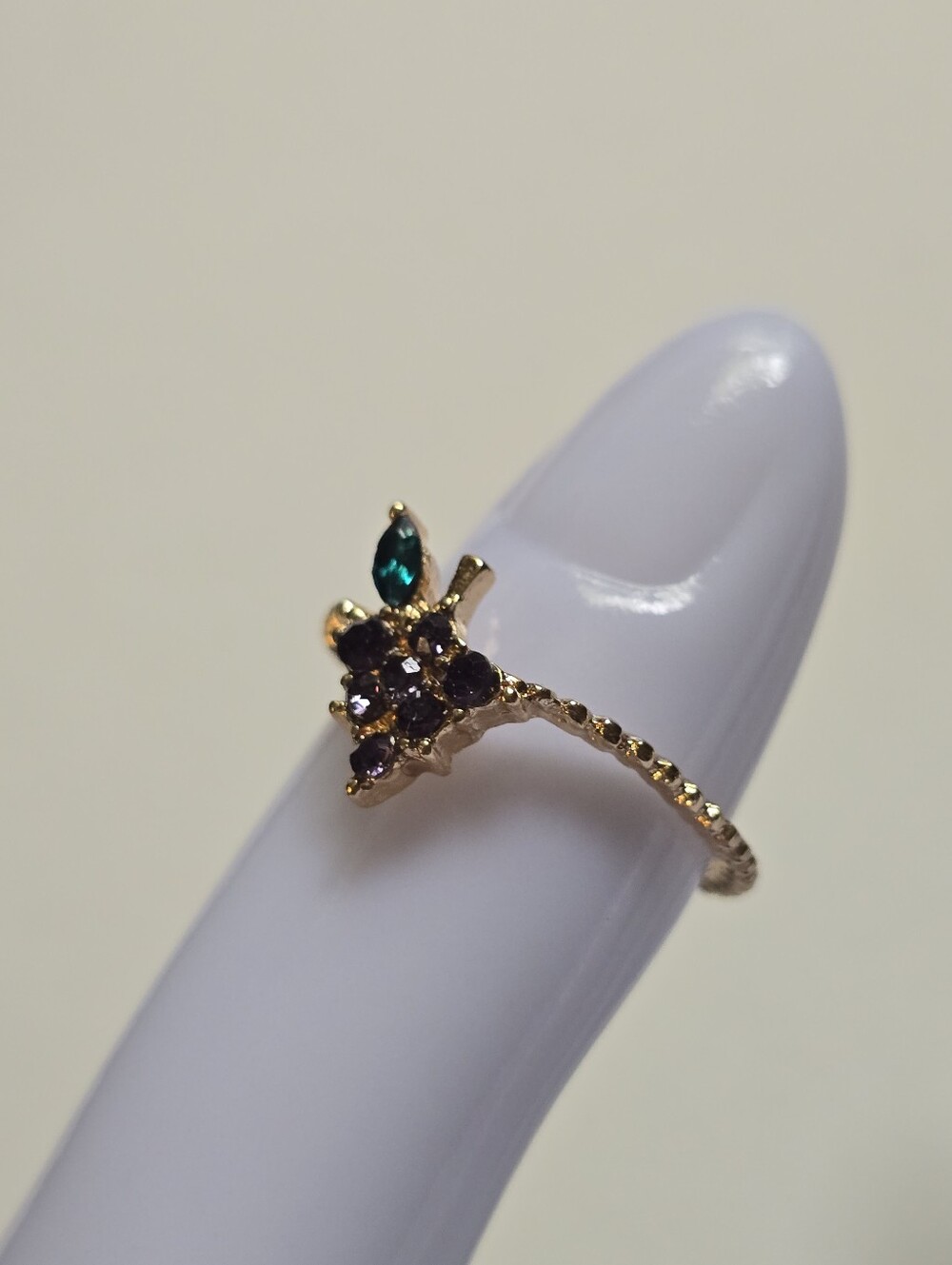 Grapes Ring Size 6.5